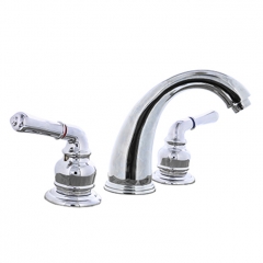 Two Handle Washerless Widespread Lavatory Faucets