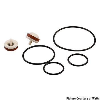 Watts 007 1/2IN Complete Rubber Kit -Also Fits Lead Free Version