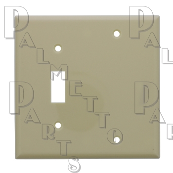Toggle Switch /Blank Ivory Plate