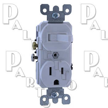 Switch/Receptacle White