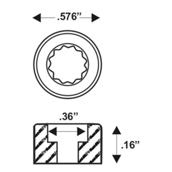Diverter Washer for AS Colony