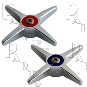 Chicago Faucets Cross Handles (Pair Hot &amp; Cold) Also fits Zurn