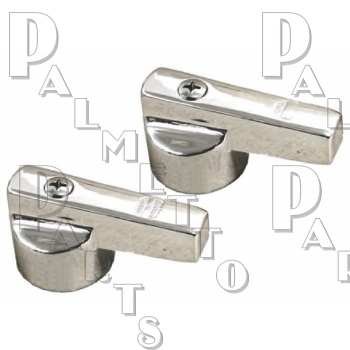 Savoy Brass* Lever Handles (Pair Hot &amp; Cold)