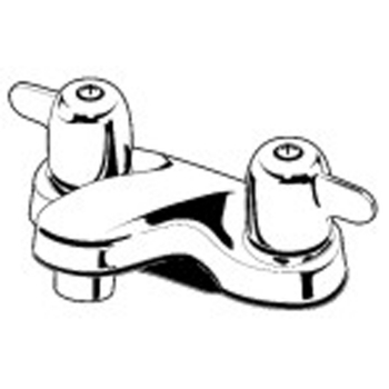 Lavatory Faucet W/Pop-Up -Chrome