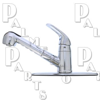 Kitchen Faucet w/Pull Out Spray -Chrome