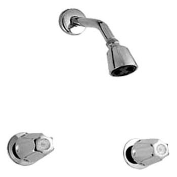 2 Handle Shower Only -Metal Handles Chrome Finish