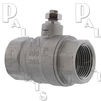1&quot; Stay Open CP Ball Valve for Drench Showers