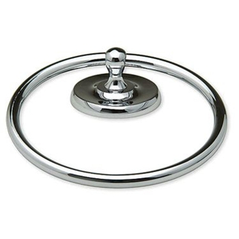 Traditional Chrome Plated Towel Ring