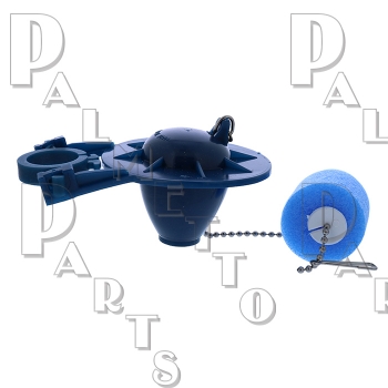 Super Blue Flapper with Adjustable Float