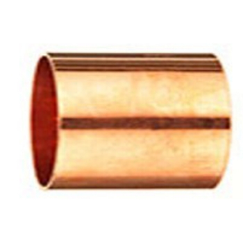 Coupling -No Dimple - 1in Copper