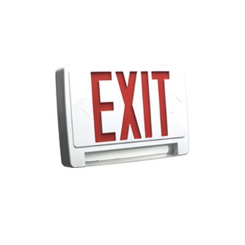 Emergency Exit Sign w/Light Bar