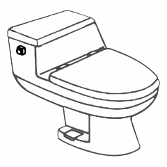 2008* Ellisse* Toilet Parts