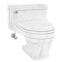 2009* Roma* Non Vented Toilet Parts