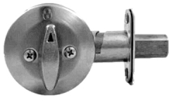 Single Sided Deadbolt with Backplate