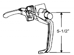 Latch w/ 5-1/2&quot; Lever