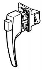 Latch -Universal for 5/8&quot; to 1-1/4&quot; Doors