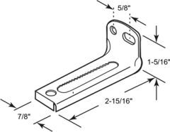 Bi-fold Pivot Brackets