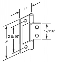 Bi-fold Door Hinges