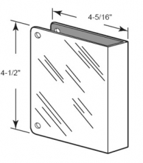 4-1/2&quot;H x 4-5/16&quot;L x 1-3/4&quot;W