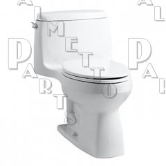 Kohler* Santa Rosa* K-3811-0* Toilet with Metal Tank Lever