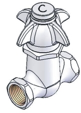 Cross Handle Self Closing Valves