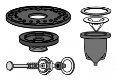 Flushometer Components -Sloan* Royal*/Regal*