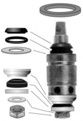 Chicago Faucets* Quaturn* Repair Parts