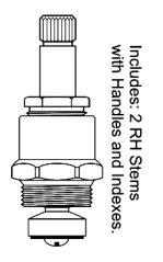 Zurn* Light Commercial Service Sink Faucet Parts