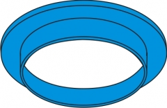 Tailpiece Gaskets -Flanged Thermo-Plastic