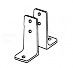 Two Piece Wall Brackets