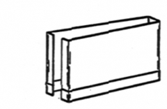 For 1&quot; Thick Pilasters