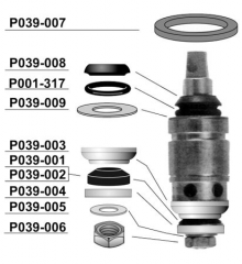 Chicago Faucets* Quaturn Components