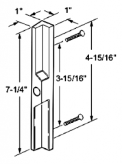 Handles -Outside Pull Only