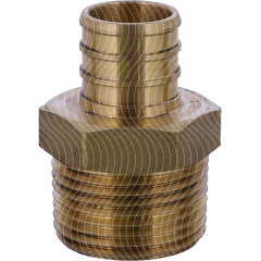 Adapter -Pipe Thread x Pex