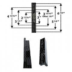 Handles -Outside Pull Only