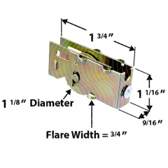 Rollers -1-1/8" Wheel
