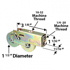 Rollers -Tandem Wheels