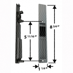 Flush Mount -5-11/16" Centers