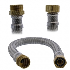 Braided Stainless Steel Compression x FIP