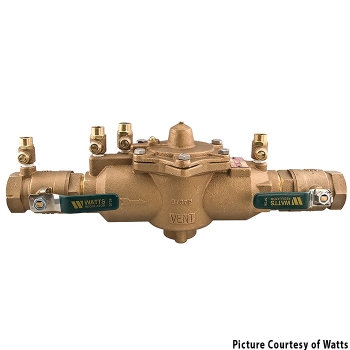 Watts 009QT Backflow Preventer 2&quot;&quot; IP