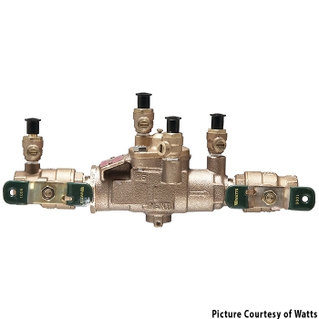 Watts 009M3QT Backflow Preventer 3/4&quot;&quot;IP