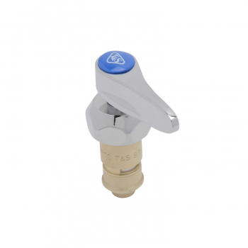 T&amp;S Brass Ceramic Disc Check Stem w/Handle -Cold