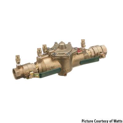 Watts LF009 Backflow Preventer 1-1/4IN LF