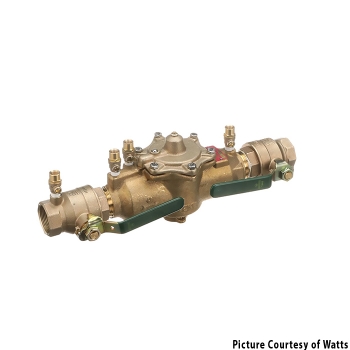 Watts LF009 Backflow Preventer 1-1/2IN LF