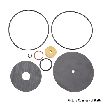 Watts LF009 2-1/2IN-3IN Reliefief Valve Rubber Parts Kit LF