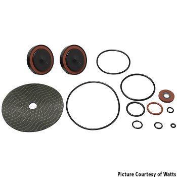 Watts 009M2 1-1/4-1-1/2IN Complete Rubber Kit -Also Fits Lead Fr