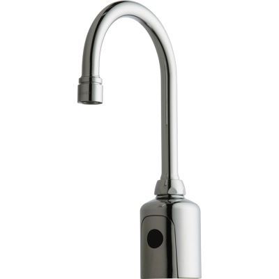 Chicago Faucet Gooseneck Sensor Single Hole