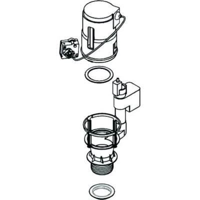 Kohler Dual Flush Valve for Left Hand Cavata Toilets