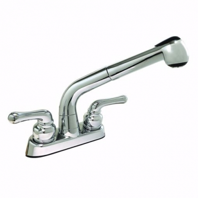 4" Laundry Fct w/ Pull-Out Spout