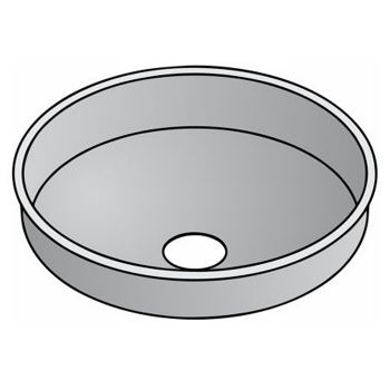 Bradley Eyewsh Stainless Steel Bowl